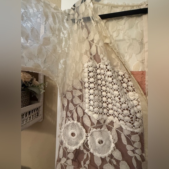 Byron Lars Cream Lace Dress - Picture 2 of 8